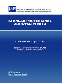 STANDAR PROFESIONAL AKUNTAN PUBLIK : STANDAR AUDIT (