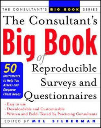 The Consultant's Big Book of Reproducible Surveys and Questionnaires : 50 Instruments to Help You Assess and Diagnose Client Needs