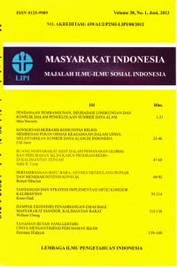 LIPI (Masyarakat Indonesia Majalah Ilmu-Ilmu Sosial Indonesia)