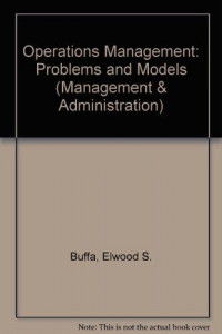 Operations management : problems and models