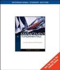 Management fundamentals : concepts, applications, skill development