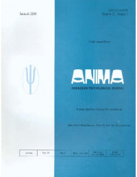 ANIMA INDONESIA PSYHOLOGICAL JOURNAL