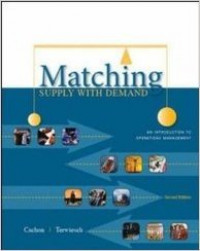 Matching supply with demand :an introduction to operations management