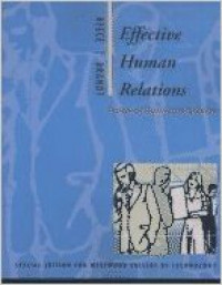 Effective human relations : personal and organizational applications