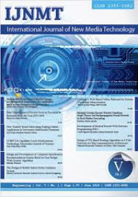 IJNMT ( International Journal Of New Media Technology )