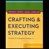 Crafting and executing strategy : the quest for competitive advantage