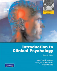 Introduction to clinical psychology