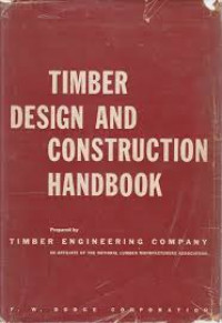 TImber Design and Construction Handbook