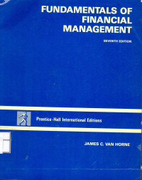 Fundamentals of financial management 7th ed.