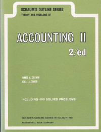 Schaum's outline of theory and problems of accounting