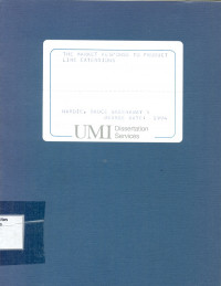 UMI Dissertation Services : The market response to product line extensions