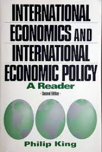 International economics and international economic policy : a reader