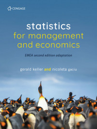 Statistics for management and economics 2nded