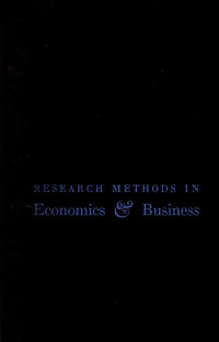 Research methods in economics and business