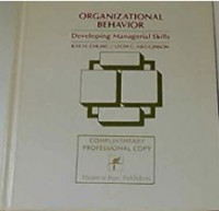 Organizational behavior : developing managerial skills
