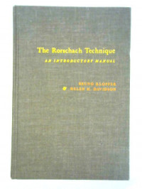 The Rorschach Technique : An Introductory Manual