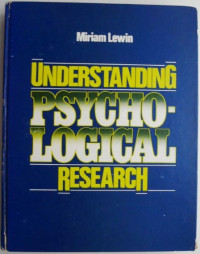 Understanding psychological research