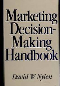 Marketing decision-making handbook