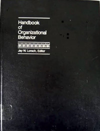 Handbook of organizational behavior