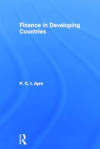 Finance in developing countries