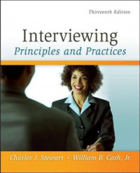 Interviewing :principles and practices