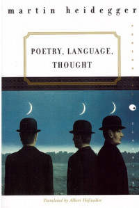 Poetry, language, thought