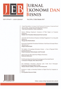 JEB : Journal Ekonomi & Bisnis