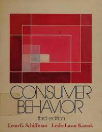 Consumer behavior 3rd ed.