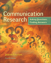 Communication Research Asking Questions, Finding Answer