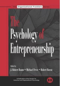 The psychology of entrepreneurship