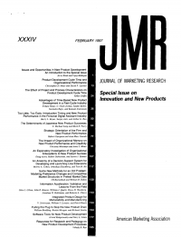Journal Of Marketing Research
