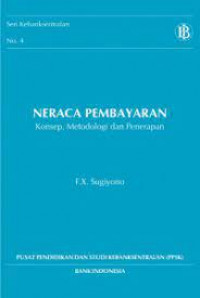 Neraca Pembayaran: Konsep, Metodologi dan Penerapan