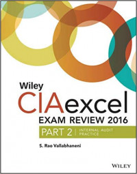 Wiley CIAexcel Exam Review 2016: Internal Audit Practice