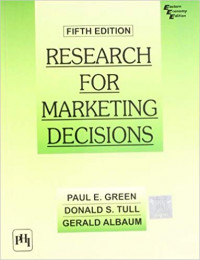 Research for marketing decisions 5th ed.