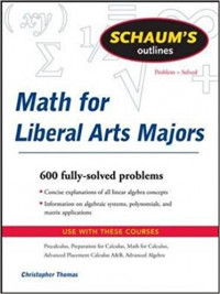 Schaum's outlines :mathematics for liberal arts majors