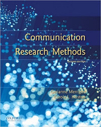 Communication research methods