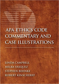 APA Ethics Code Commentary And Case Illustrations