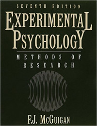 Experimental psychology :methods of research