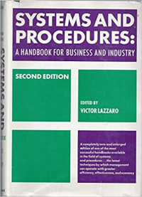 Systems and procedures : a handbook for business and industry 2nd ed.