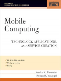 Mobile computing : technology, applications, and service creation