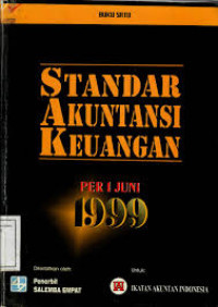 Standar Akuntansi Keuangan Buku Satu