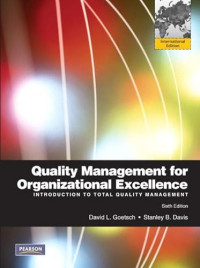 Quality management for organizational excellence