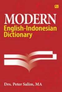 Modern English-Indonesian dictionary
