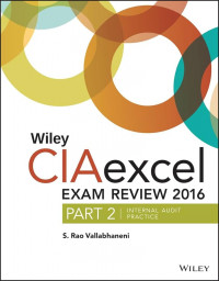 Wiley CIAexcel Exam Review 2016 Focus Notes (Part 2)