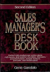 Sales manager's desk book