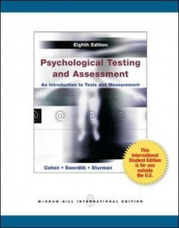 Psychological Testing and Assessment An Introduction to Tests and Measurement