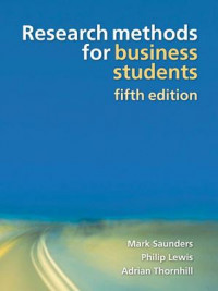 Research methods for business students