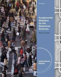 Fundamental statistics for the behavioral science