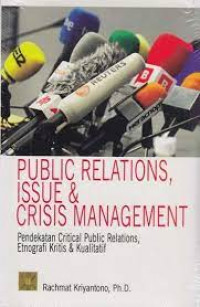 Public Relations Issue Dan Crisis Management