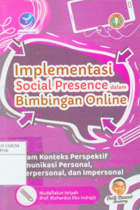 Implementasi Social Presence Dalam Bimbingan Online